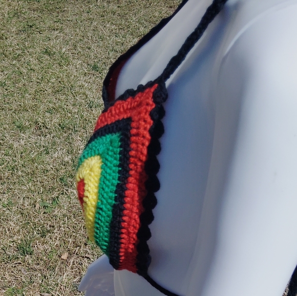 Colorful Crochet Bikini Set - Picture 6 of 7